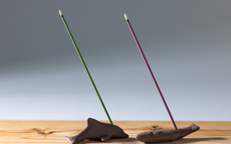 神河町 希少な天然香料を使ったお線香 「うらわか」 桐箱 4種の香りセット【1112534】