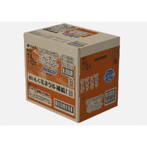 健康ミネラルむぎ茶1L　24本(2ケース)　伊藤園【1257782】