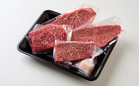 【訳アリ】 兵庫県産神戸ビーフ おまかせカットステーキ食べ比べセット 100g×4【配送不可地域:離島】【1529915】