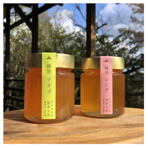 【抗生物質不使用】【非加熱】蜂助の季節のはちみつセット 240g×2本 | 季節 蜂蜜 密 季節の花 セット 国産 無抗生物質 非加熱 兵庫県 上郡町