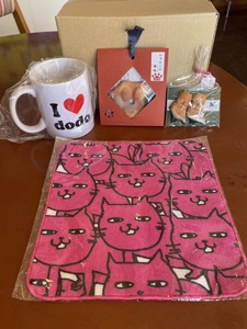 【猫の食卓セット】猫のマグカップ、にゃんこの箸置き、にゃんこの恵味、猫のミニタオル | 保護猫応援 雑貨 日用品 猫 ネコ マグカップ 箸置き 恵味 ミニタオル セット 兵庫県 上郡町