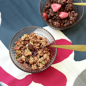 グラノーラ3種セット・200g×3 グルテンフリー(アールグレイ・塩キャラメル・苺&チョコ) | グラノーラ グルテンフリー アールグレイ 塩キャラメル 苺&チョコ 苺 チョコ 兵庫県 上郡町