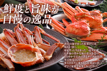 【先行予約】【訳あり茹で松葉ガニ3枚(冷凍)】令和8年2月以降配送予定 ※足が1~2本折れたカニが混じります カニの本場 香住で水揚げされた新鮮な活松葉ガニをお届け かに カニ 国産 刺身 しゃぶしゃぶ 焼きガニ 鍋 カニ鍋 かにすき 脚 足 爪 身 肩 ランキング 大人気 人気 兵庫県 香住 柴山 ズワイガニ かに 宿院商店 53000円 33-38