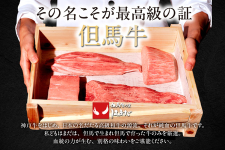 但馬牛 ランプステーキ イチボステーキ 食べ比べ セット (4枚入り) 合計500g 牛肉 ステーキ 香美町 73-05