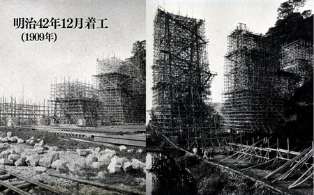 【余部鉄橋鋼材 ペーパーウェイト・オリジナルマグネット】道の駅あまるべ 鉄道 23-02