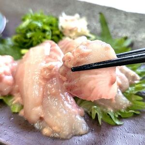 魚屋父ちゃんの「かれい刺身の生肝あえ」2パック入×2(4食入)カワハギのお刺身にも劣らない美味しさ【配送不可地域：離島】【1596364】