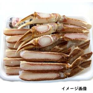 カット済生ずわいがに 脚太5L3肩 ダシ付セット 3人前(かに鍋、かにしゃぶ、かにすき、焼がにに)【配送不可地域：離島】【1637700】