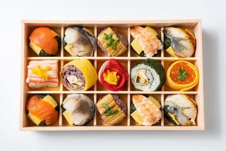 うるわし手鞠わさび葉寿し 15個入 近鉄百貨店 奈良店 寿司 すし お寿司 わさび てまり 寿司 手鞠寿司 手まりH-117