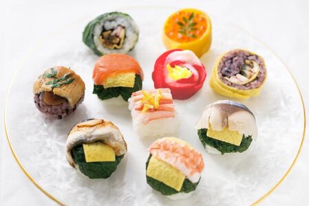 うるわし手鞠わさび葉寿し 15個入 近鉄百貨店 奈良店 寿司 すし お寿司 わさび てまり 寿司 手鞠寿司 手まりH-117