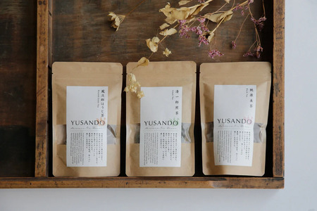 悠三堂ティーバッグ3点セット(煎茶ティーバッグ/ほうじ茶ティーバッグ/桃源美茶ティーティーバッグ) J-134