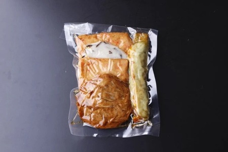 さつま揚げ わか草コーンさつま揚げセットC 真空パック入り 魚万商店 25-005