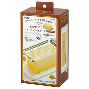 キッチン用品 ステンカッター付 バターケース （スケーター株式会社） バターケース キッチン用品 調理 料理 バター カッター付 キッチン 奈良市 9-008