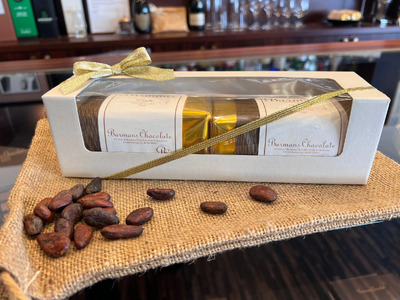 洋酒のケーキ ハーフサイズ2本セット（チョコレート×２） チョコレート バーマンズ 11-012