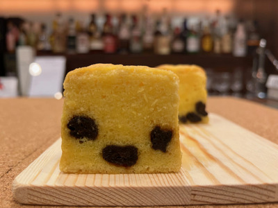 洋酒のケーキ ハーフサイズ2本セット（チョコレート×1・レーズン×1） チョコレート バーマンズ 11-013