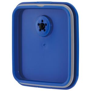 弁当箱 ランチボックス ブルー 2段 600ml 6-067