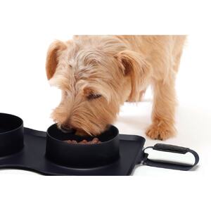 餌入れ ペット用 フードマット 餌入れ スケーター 犬用 猫用 餌入れ シリコン製 ペット用 餌入れ 9-054