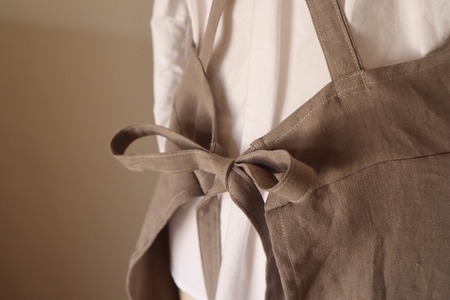 MARON エプロン Fu-ra 【カラー：モカ】35-024