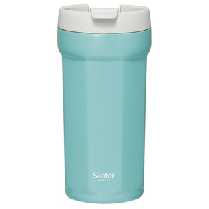 八角形 ステンレス タンブラー 350ml レイクグリーン コップ フタ付き 保温 保冷 スケーター 8-054