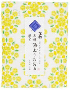 白雪友禅湯上りたおる / レモン　9-121