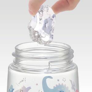 ワンプッシュストローボトル 480ml ＰＤＳＨ５ ハッピー＆スマイル レインボー 646287　5-114