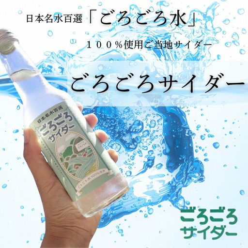 ごろごろサイダー 250ml×1箱（24本入） サイダー 【ftu01】