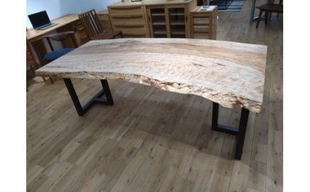 栃一枚板ダイニングテーブル 限定1枚 テーブル 家具 ダイニングルーム テーブル 家具 ダイニングルーム テーブル 家具 ダイニングルーム X-01 