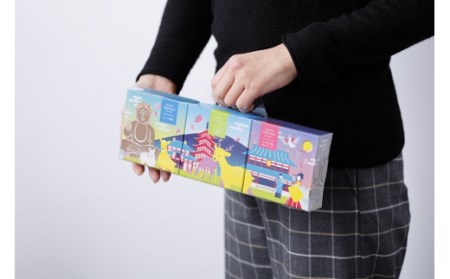 ならこばこ 大仏あめ鹿あめ 5点セット 株式会社ＡＮＹＱＯＴＴ ソーダ味 抹茶味 いちご味 飴 お菓子 I-186