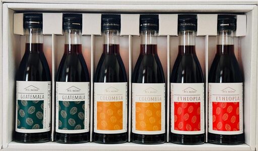 It's mine「珈琲のお酒セット」（3種類*各2本）　ブランデー 甘い香り 濃厚 抽出 日本酒 U-65