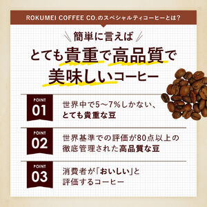 【コーヒー】 ロクメイブレンド・サルサワブレンド各1Kg 【豆】 ROKUMEI COFFEE ロクメイコーヒー G-102