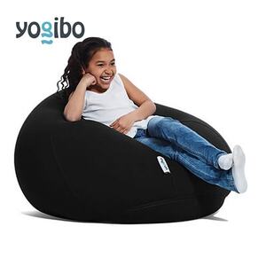Yogibo Drop(ヨギボー ドロップ)ブラック_雑貨・日用品  家具・インテリア _【配送不可地域：離島】【1167251】