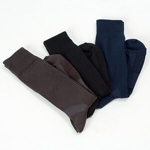 デキる男の靴下3足セット(27-29cm)_装飾品・工芸品  服飾小物 _【1087650】