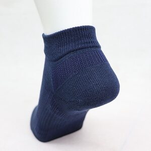 疲れしらずのくつした(ショート丈)ネイビーとブラックの2足セット 27-29cm_装飾品・工芸品  服飾小物 _【1087656】