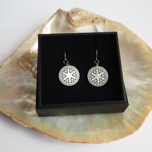 白蝶貝「ベツレヘムパール風」ピアス_装飾品・工芸品 ピアス・イヤリング アクセサリー _【1228030】