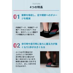 デリットテック バランスソックス(ホワイト)25~27cmゴルフ/マラソン/姿勢/パフォーマンス_装飾品・工芸品  服飾小物 _【1590623】