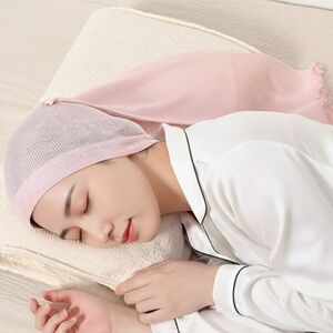 日本製 シルク おやすみナイトキャップ (筒) ピンク (72007-7337)_雑貨     雑貨・日用品  日用品 _【1322809】