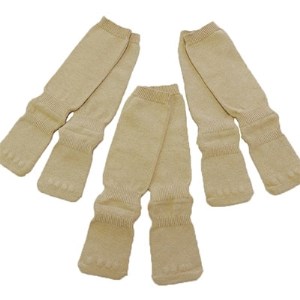 日本製 オーガニックコットン 不思議な 5本指靴下 3足セット ナチュラル (4200-7243p3_装飾品・工芸品  服飾小物 _【1088687】