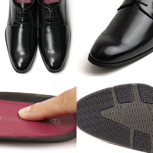 BENE FORCE 日本製ビジネスシューズ プレーントゥ BF8911-BLK ファッション 靴 メンズ  BN002 25.0cm