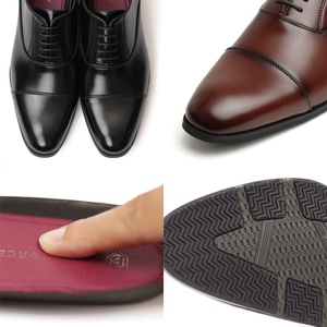 BENE FORCE 日本製ビジネスシューズ ストレートチップ BF8912-DARK BROWN ファッション 靴 メンズ  BN002 25.0cm