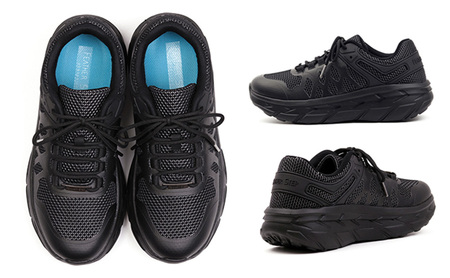 FEATHER STEP FS-01 日本製 スニーカー ダブルラッセル BLACK ファッション 靴 シューズ メンズ BN003 26.0cm