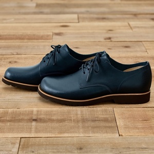 足なりダービー ダークネイビー 牛革 革靴  KOTOKA  メンズシューズ KTO-3001(紳士靴) BN002 24.5cm