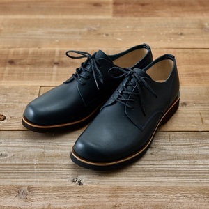 足なりダービー ダークネイビー 牛革 革靴  KOTOKA  メンズシューズ KTO-3001(紳士靴) BN002 26.0cm