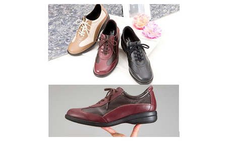 【PIERRE RICCI】ピエールリッチ　やわらか山羊革5Ｅ快適軽量レディースシューズ 　ブラック （婦人靴） ファッション  BN004 23.0cm