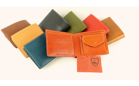 Native Creation 二つ折り財布 NC3731 全8色 栃木レザー【納期1～3カ月】 ファッション小物  BROWN