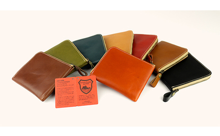 Native Creation L字ファスナー 薄型ミニ財布 NC3746 全8色 栃木レザー【納期1～3カ月】 ファッション小物  BEIGE