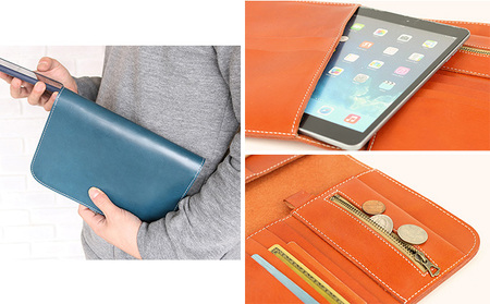 Native Creation マルチバッグインバッグ NC3723 全8色 栃木レザー【納期1～3カ月】 ファッション カバン  ORANGE