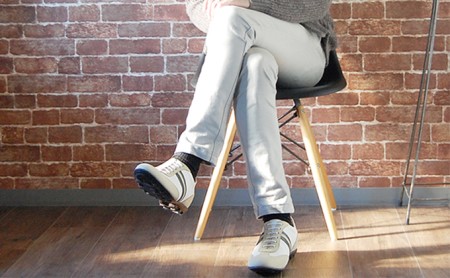 レザースニーカー 本革 カジュアルシューズ 5cmアップ シークレットスニーカー No.899 ホワイト 雑貨 日用品  BN003 26.5cm