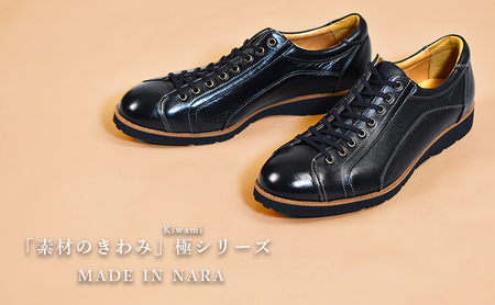 倭イズム ( ヤマトイズム ) 鹿革 シューズ 紳士靴 YA3300 （ ブラック ） ファッション 革製品 革靴 お洒落 レザーシューズ やわらかい 快適 履き心地 3E  27.0cm