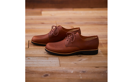 KOTOKA 足なりダービー 牛革 革靴 メンズシューズ KTO-3001 キャメル(紳士靴） 25.5cm
