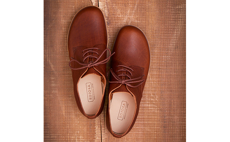 KOTOKA 足なりダービー 牛革 革靴 メンズシューズ KTO-3001 キャメル(紳士靴） 26.0cm