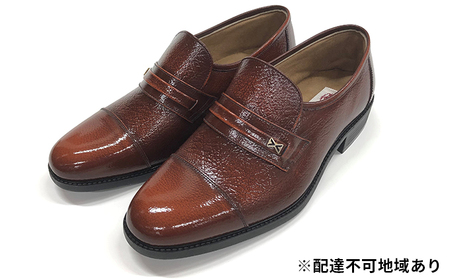 本革 5E レザービジネスシューズ ブラウン（紳士靴） 25.5cm